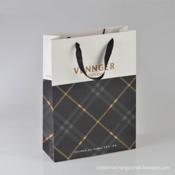 Recyclable Feature Handle packing shopping Paper Bags